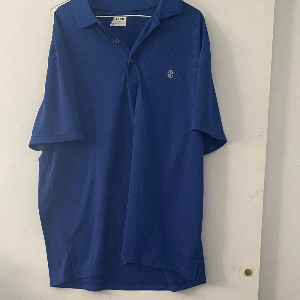 Izod Men's Classic Blue Polo Shirt